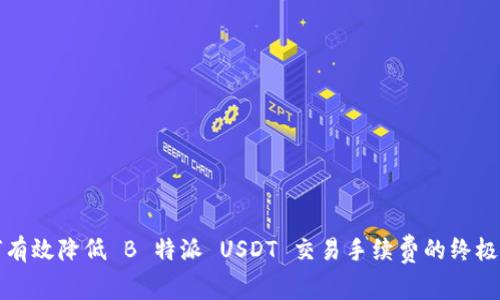 如何有效降低 B 特派 USDT 交易手续费的终极指南