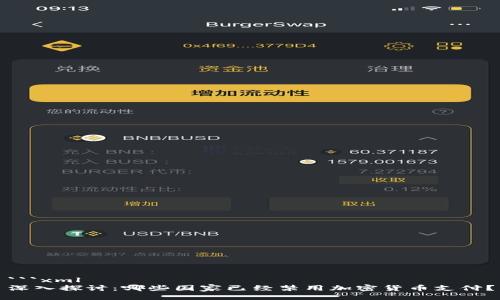 ```xml
深入探讨：哪些国家已经禁用加密货币支付？