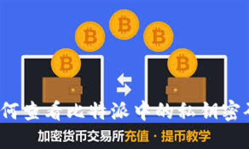 如何查看比特派中的私钥密码？