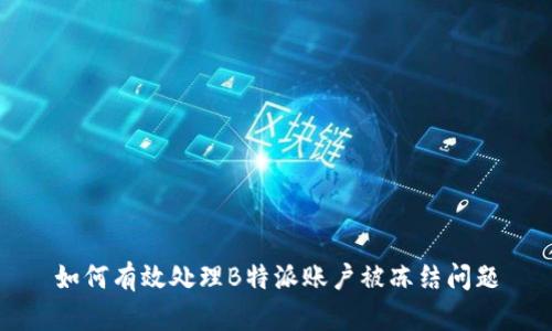 如何有效处理B特派账户被冻结问题