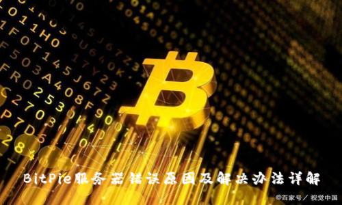 BitPie服务器错误原因及解决办法详解